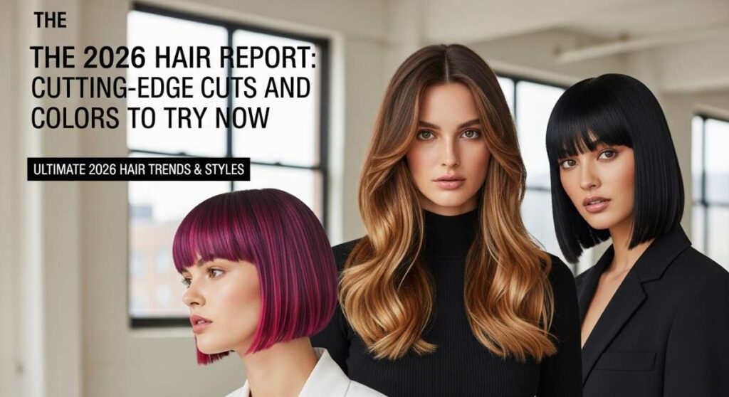 featured: the 2026 hair report: cutting edge cuts and colors to try now