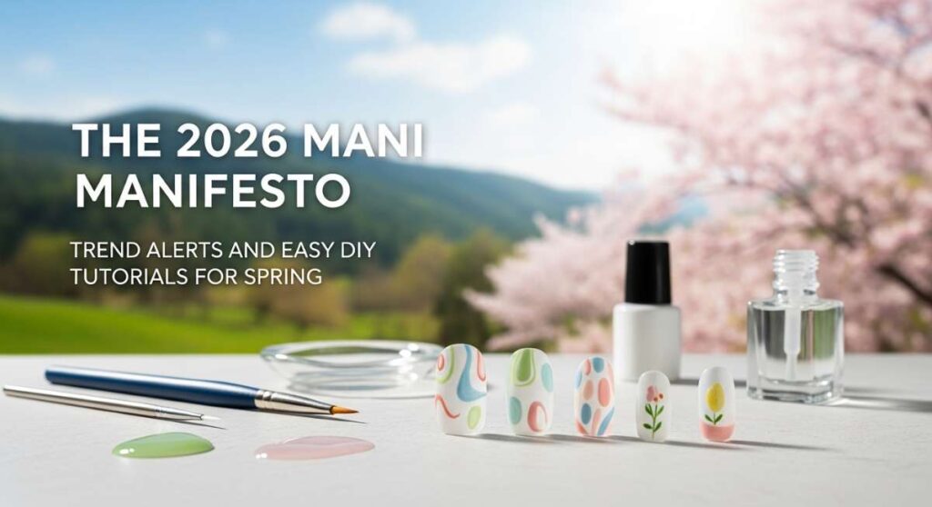 featured: the 2026 mani manifesto: trend alerts and easy diy tutorials for spring
