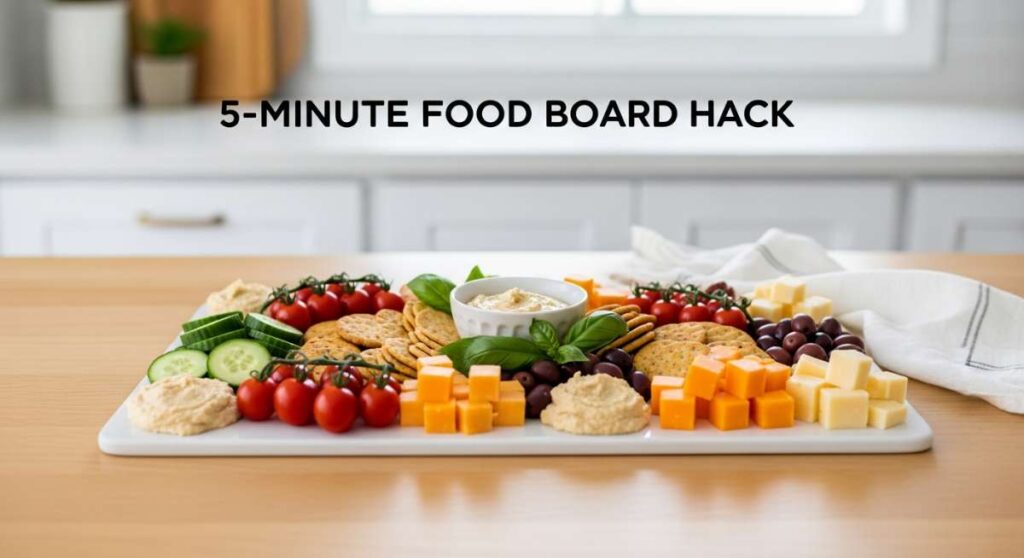 featured: the 5 minute food board hack that's taking over your feed
