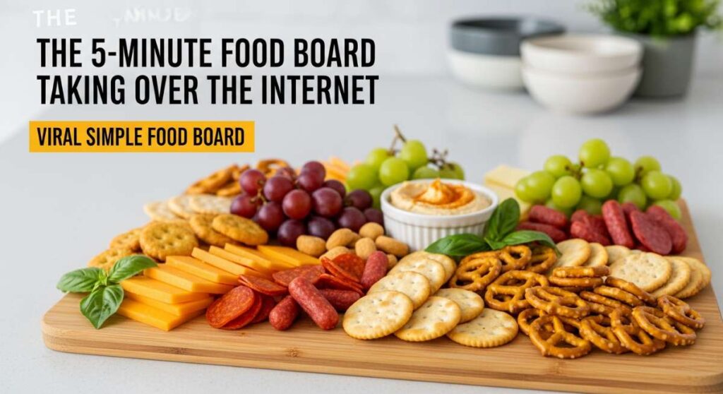 featured: the 5 minute food board taking over the internet