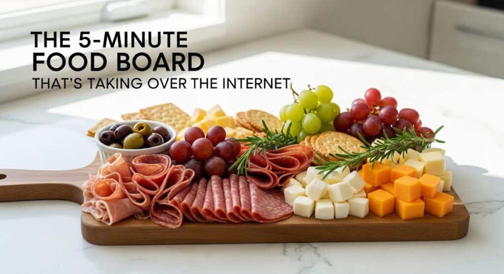 featured: the 5 minute food board that's taking over the internet