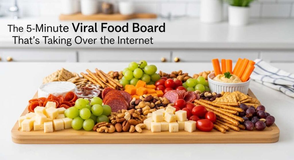 featured: the 5 minute viral food board that's taking over the internet