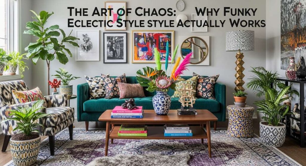 featured: the art of chaos: why funky eclectic style actually works