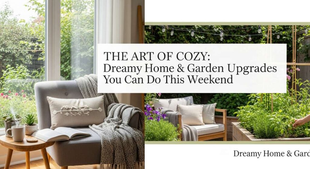 featured: the art of cozy: dreamy home & garden upgrades you can do this weekend