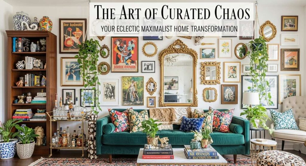 featured: the art of curated chaos: your eclectic maximalist home transformation