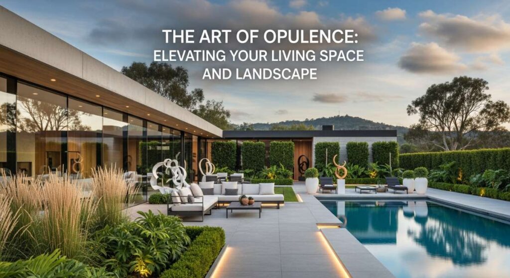 featured: the art of opulence: elevating your living space and landscape