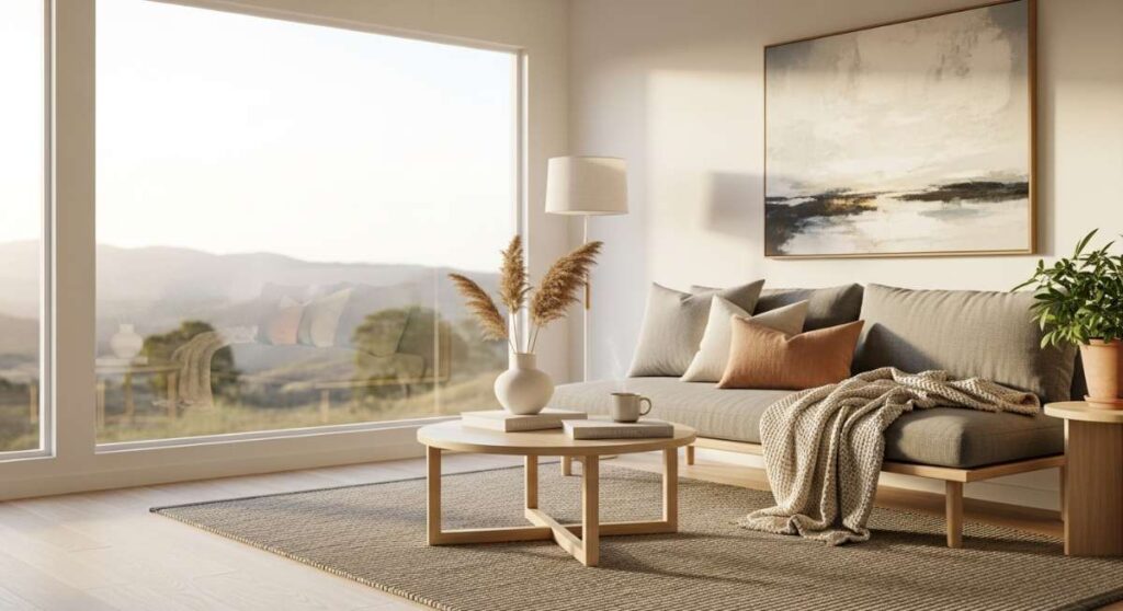 featured: the art of the aesthetic: minimalism meets cozy chic