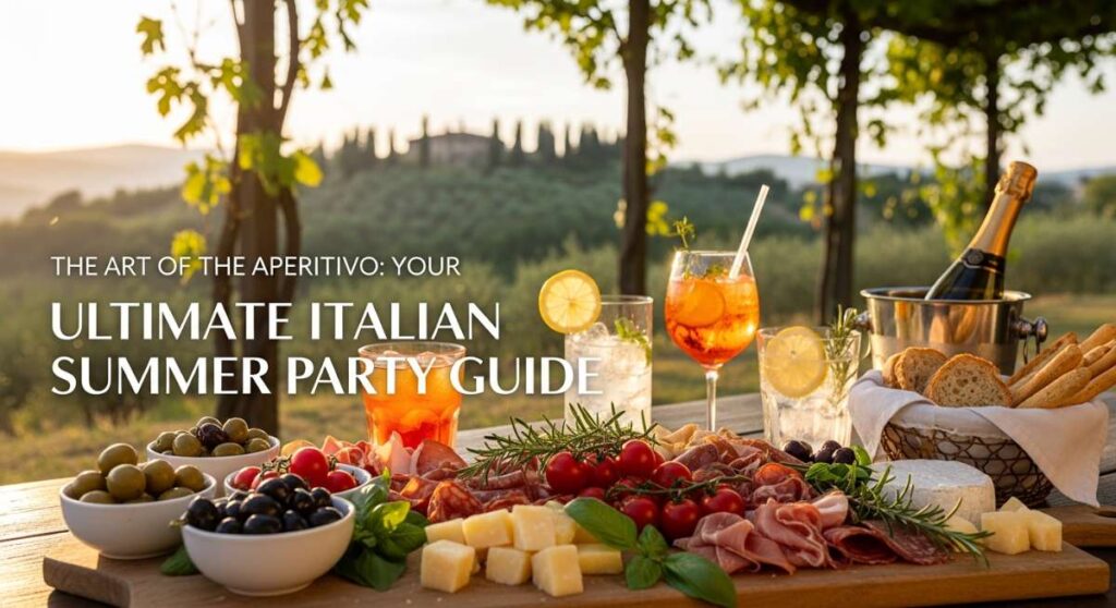 featured: the art of the aperitivo: your ultimate italian summer party guide