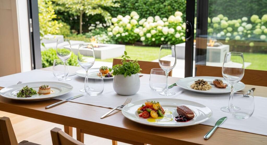 featured: the art of the clean plate: gourmet hosting for the modern home