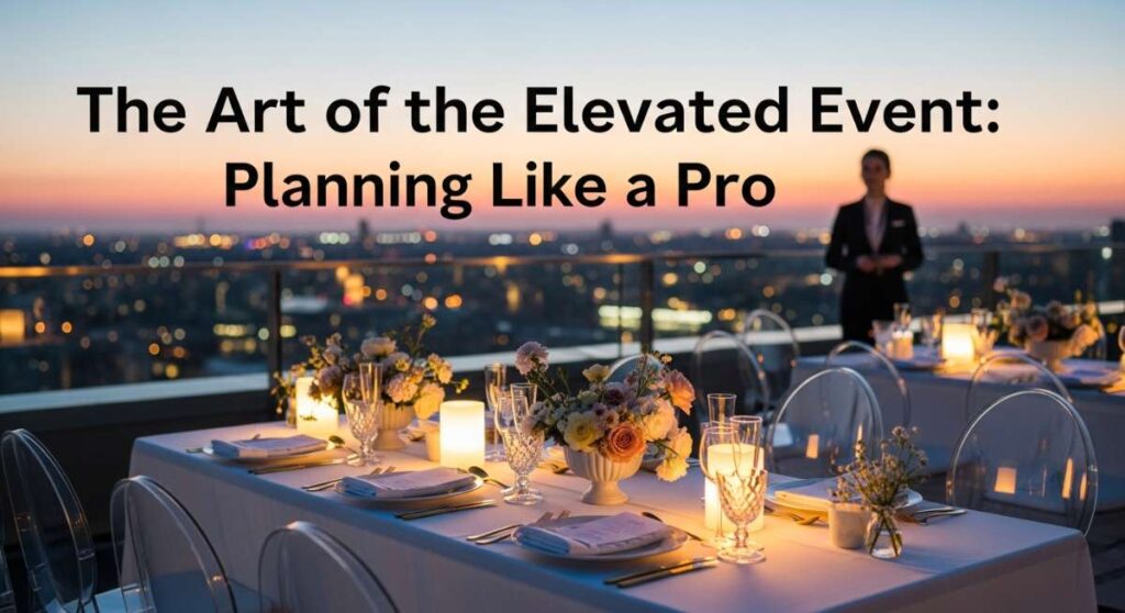 featured: the art of the elevated event: planning like a pro