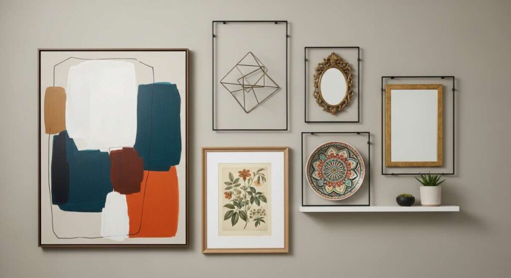 featured: the art of the mix: curating high end eclectic walls