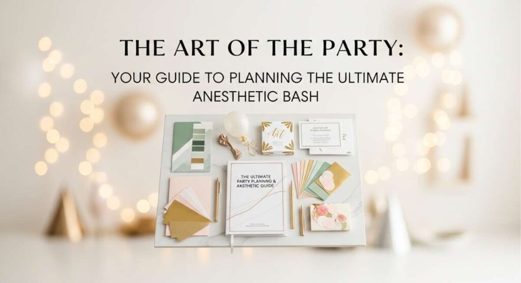 featured: the art of the party: your guide to planning the ultimate aesthetic bash