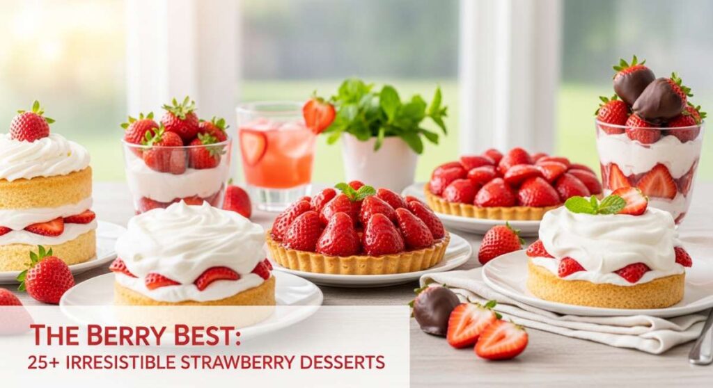 featured: the berry best: 25+ irresistible strawberry desserts