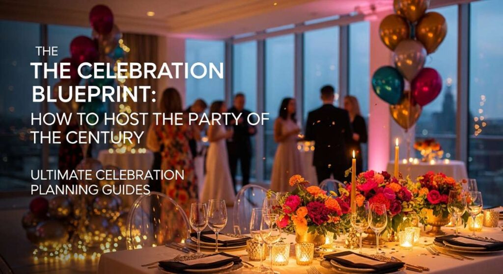 featured: the celebration blueprint: how to host the party of the century