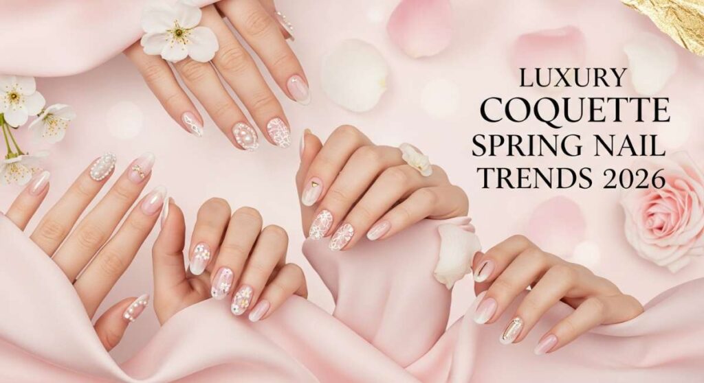 featured: the coquette revival: 5 high end spring nail trends setting the 2026 scene