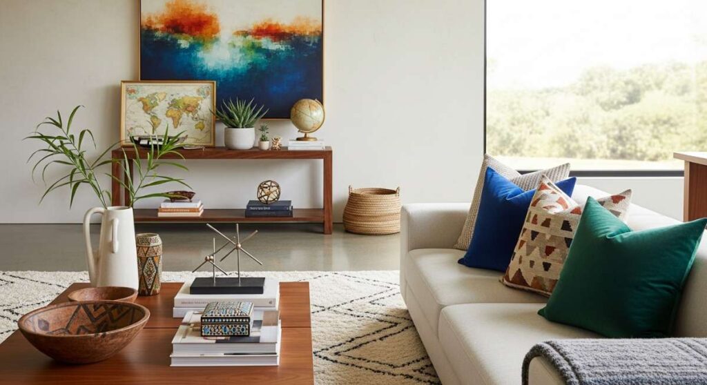 featured: the curated nomad: how to blend worldly treasures with high end decor