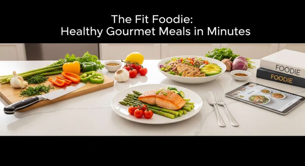 featured: the fit foodie: healthy gourmet meals in minutes