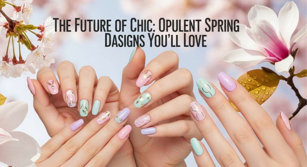 featured: the future of chic: opulent spring nail designs you'll love