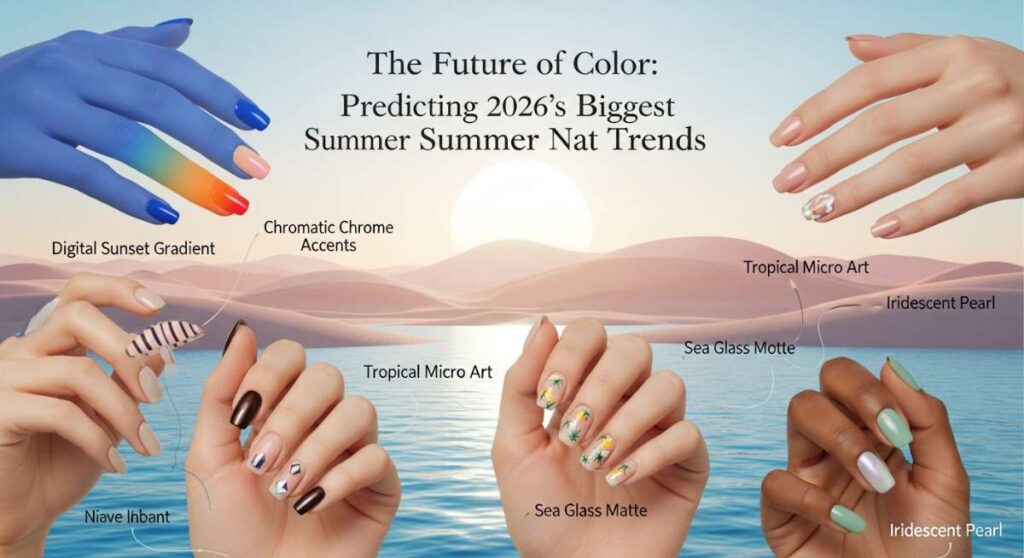 featured: the future of color: predicting 2026's biggest summer nail trends