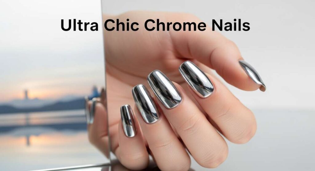 featured: the future of manicures: how to get that perfect chrome finish