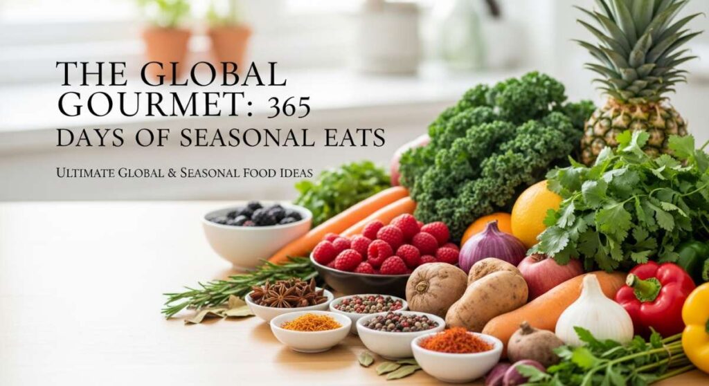 featured: the global gourmet: 365 days of seasonal eats