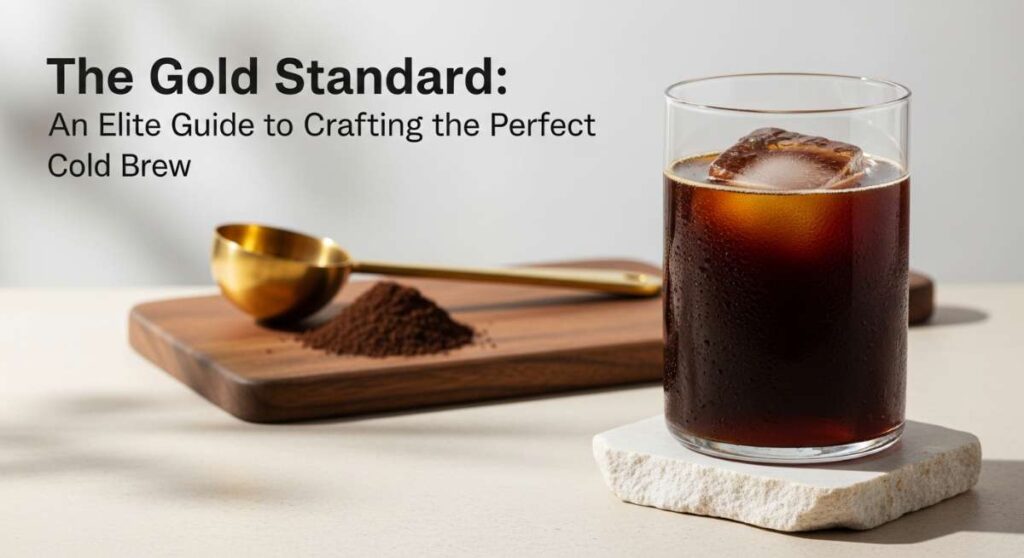 featured: the gold standard: an elite guide to crafting the perfect cold brew