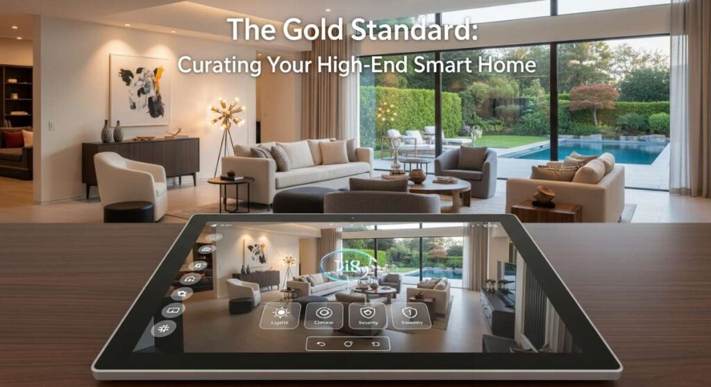 featured: the gold standard: curating your high end smart home