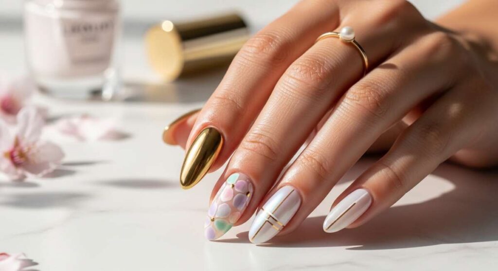 featured: the gold standard: luxury manicure trends you'll see everywhere in spring 2026