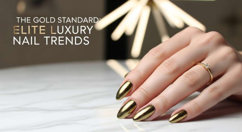 featured: the gold standard: luxury nail trends for the modern sophisticate