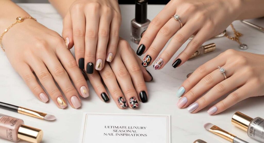 featured: the gold standard: this season’s most exquisite high end manicures