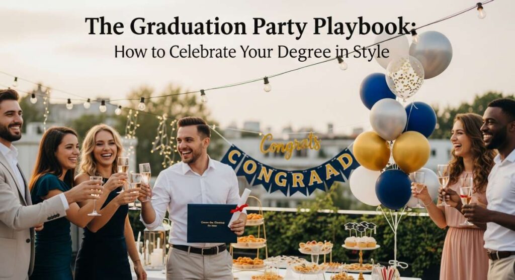 featured: the graduation party playbook: how to celebrate your degree in style