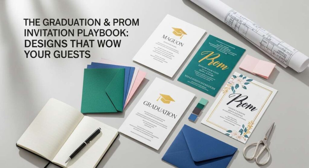 featured: the graduation & prom invitation playbook: designs that wow your guests