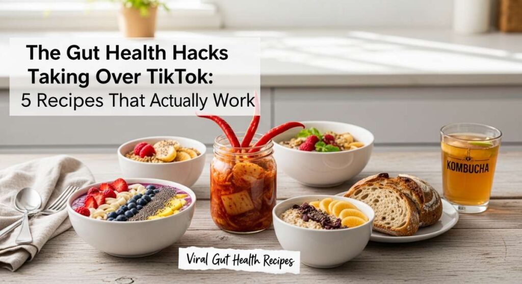 featured: the gut health hacks taking over tiktok: 5 recipes that actually work