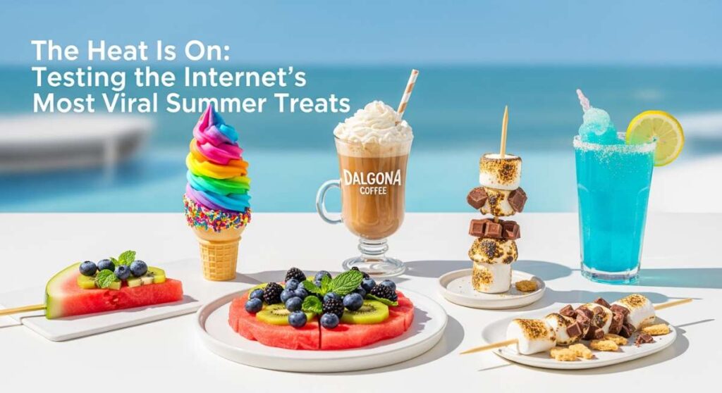 featured: the heat is on: testing the internet's most viral summer treats