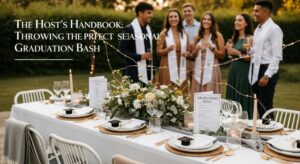 featured: the host’s handbook: throwing the perfect seasonal graduation bash
