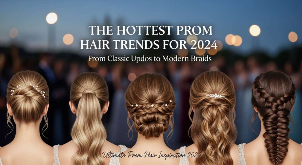 featured: the hottest prom hair trends for 2024: from classic updos to modern braids