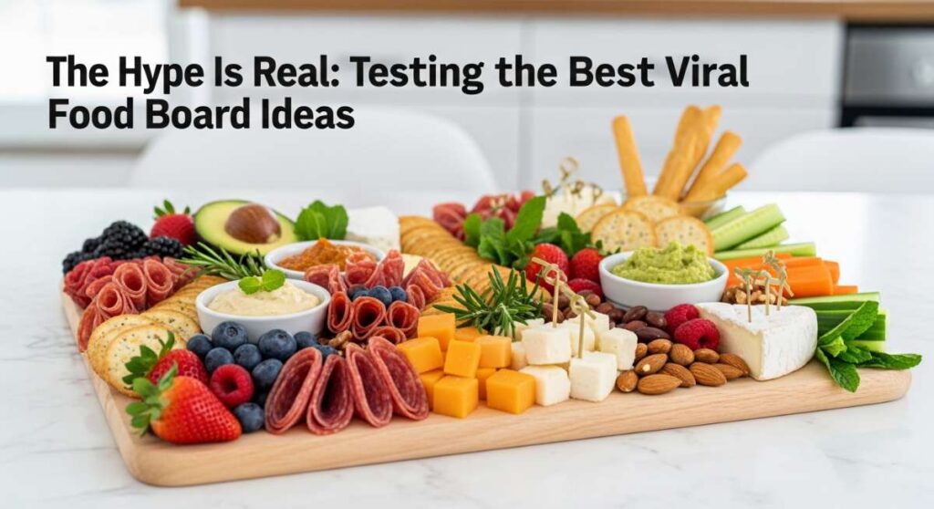 featured: the hype is real: testing the best viral food board ideas
