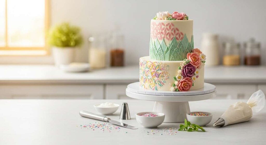 featured: the icing on the cake: artful designs for every home baker