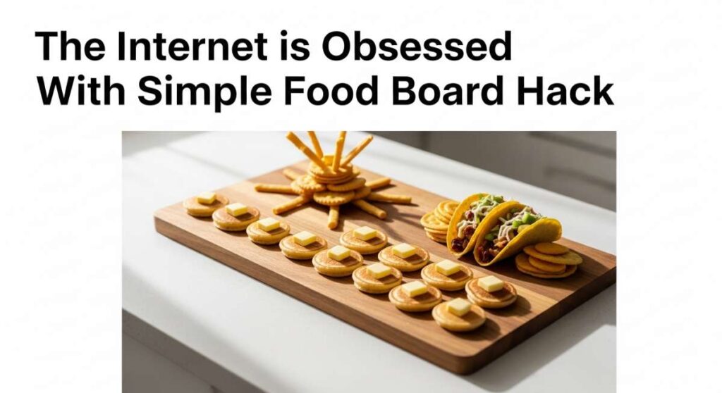 featured: the internet is obsessed with this simple food board hack
