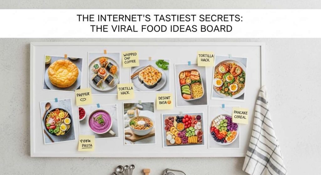 featured: the internet's tastiest secrets: the viral food ideas board