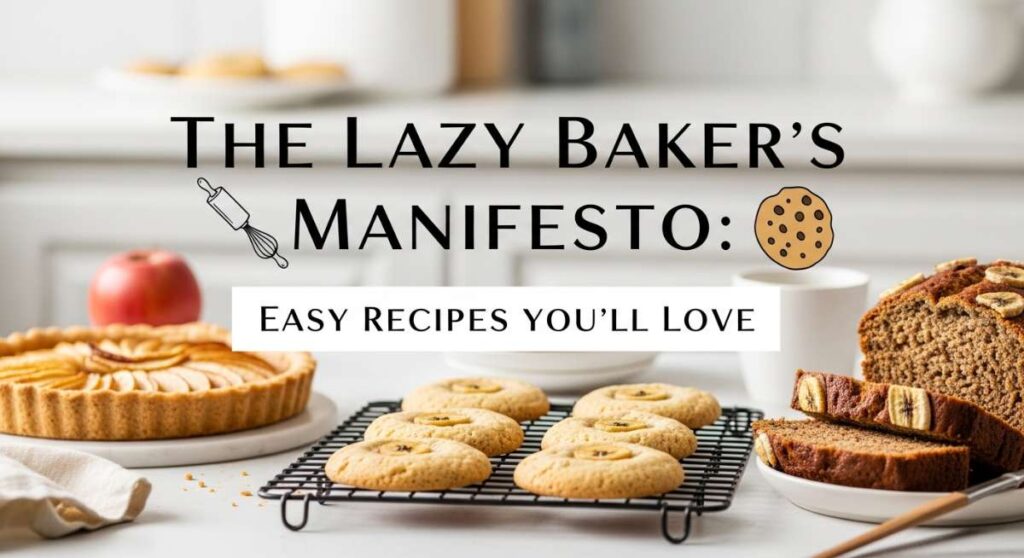 featured: the lazy baker's manifesto: easy recipes you'll love