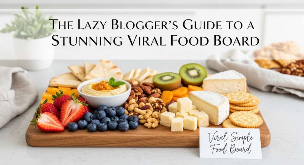 featured: the lazy blogger's guide to a stunning viral food board