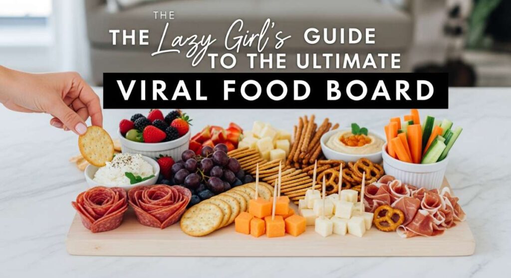 featured: the lazy girl's guide to the ultimate viral food board