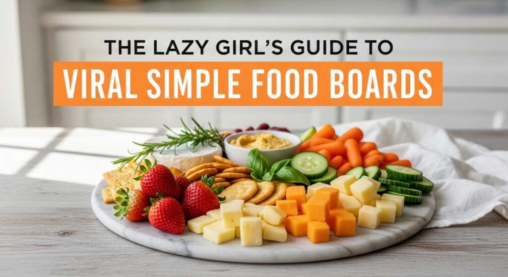 featured: the lazy girl’s guide to viral simple food boards