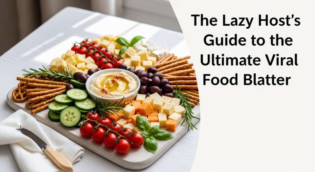 featured: the lazy host's guide to the ultimate viral food platter