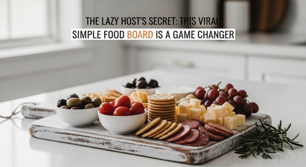 featured: the lazy host’s secret: this viral simple food board is a game changer