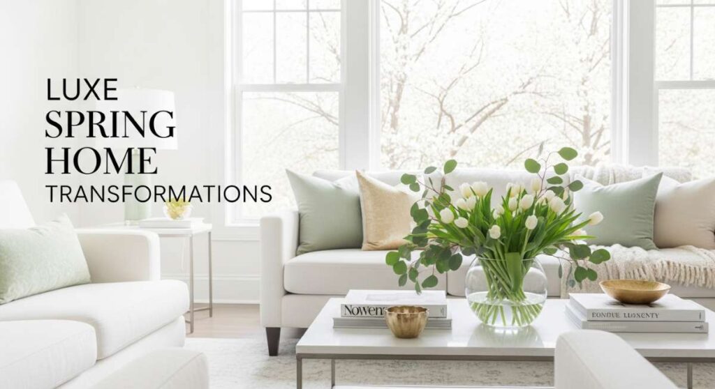 featured: the luxe edit: giving your space a sophisticated spring glow up