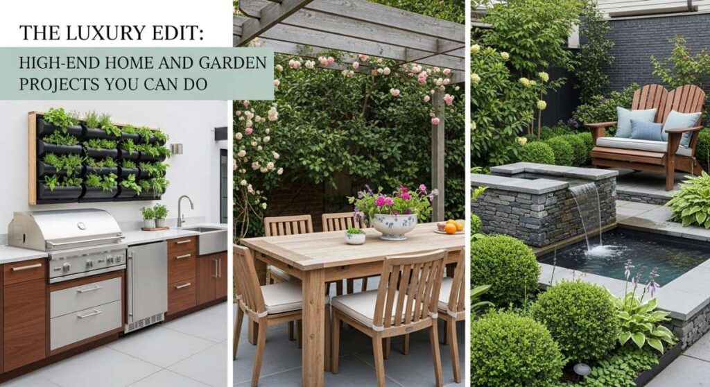 featured: the luxury edit: high end home and garden projects you can do
