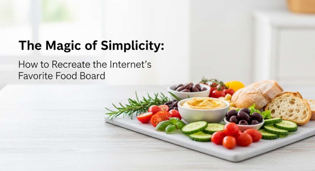 featured: the magic of simplicity: how to recreate the internet's favorite food board
