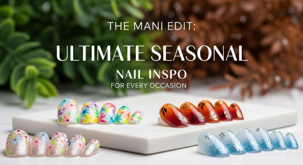 featured: the mani edit: ultimate seasonal nail inspo for every occasion